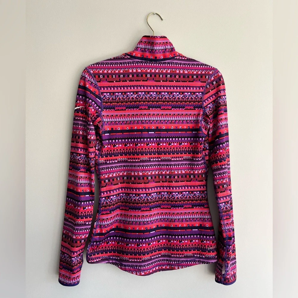 Nike Colorful Striped Pullover size Small